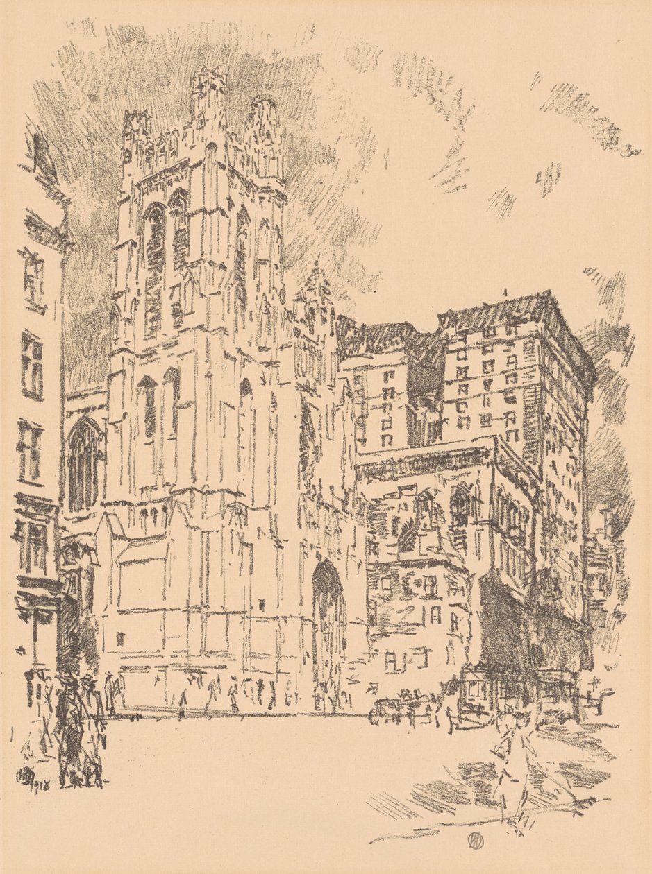 St. Thomas, Nova York de Childe Hassam