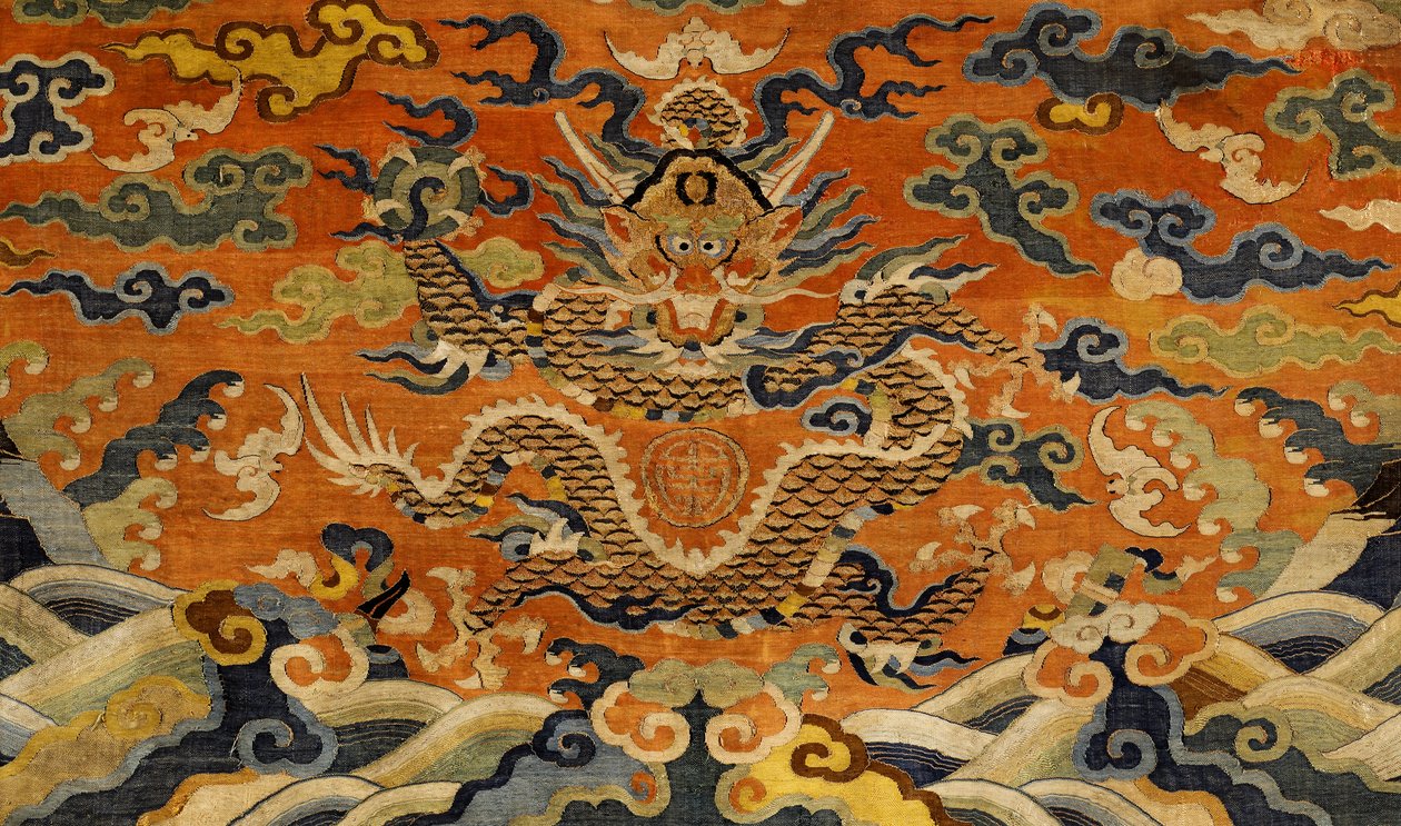 Design de tecido (têxtil) de Chinese School