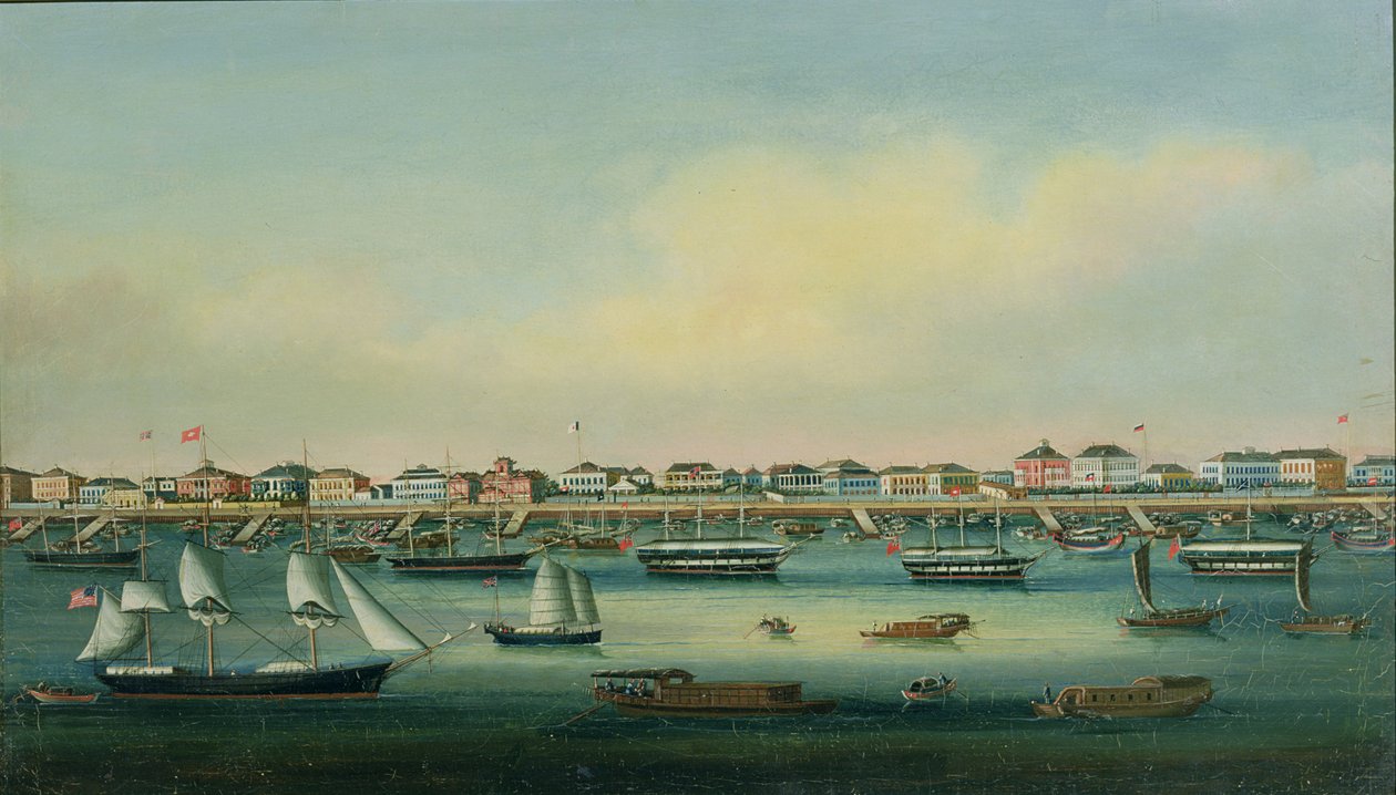 The Bund, em Xangai de Chinese School