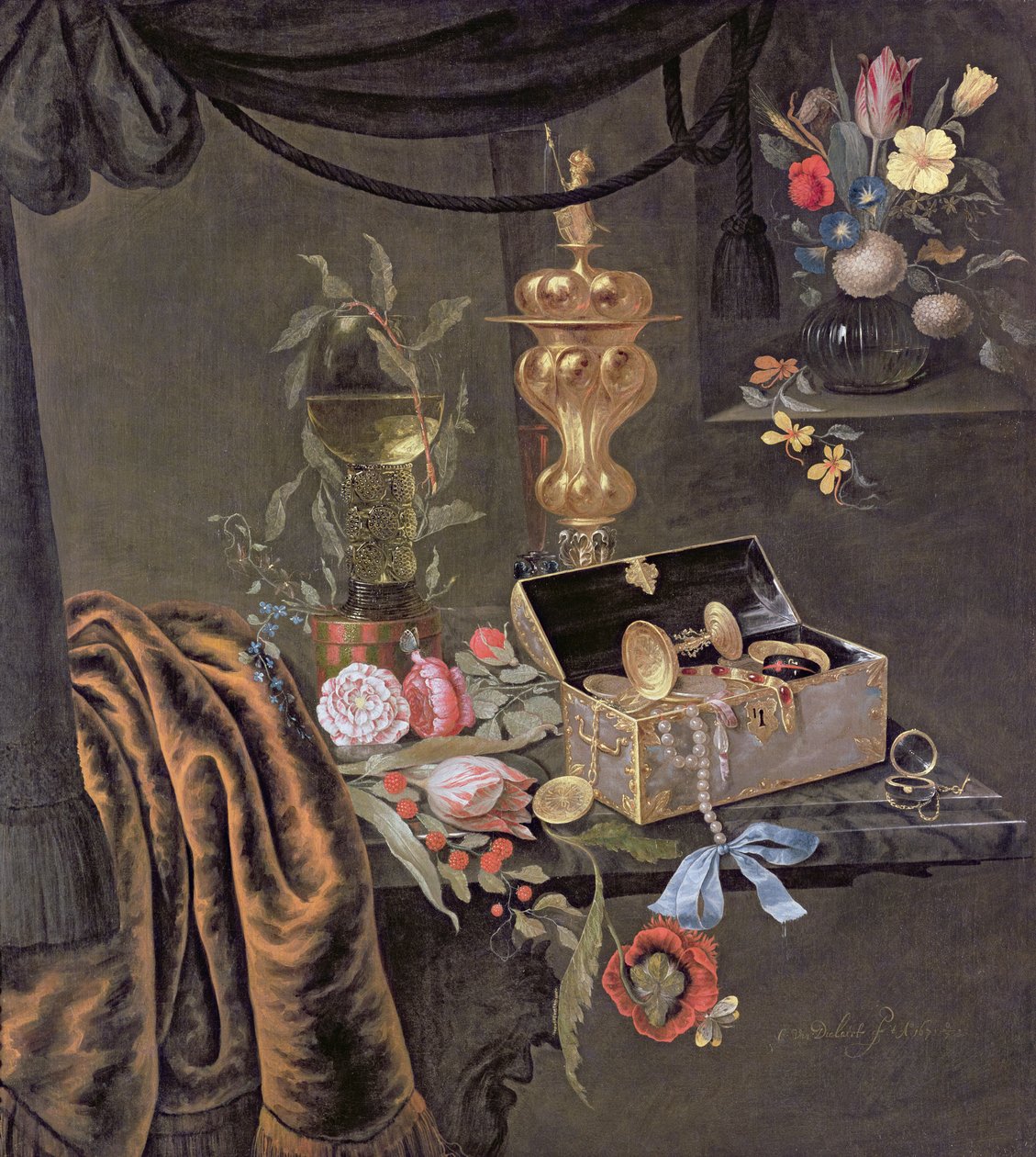 Ainda vida de Christiaen van Dielaert