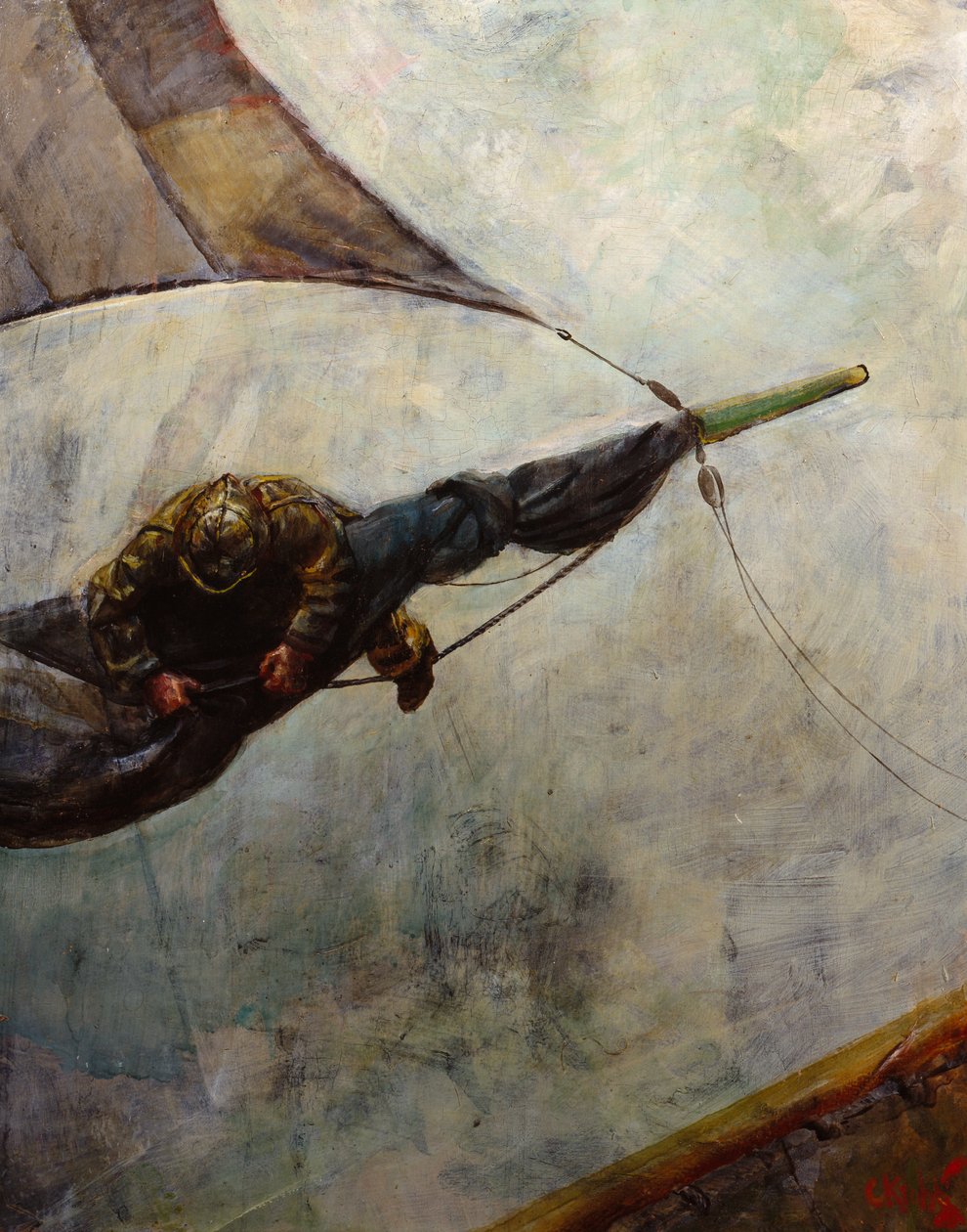 Up In The Air (pintura) de Christian Krohg
