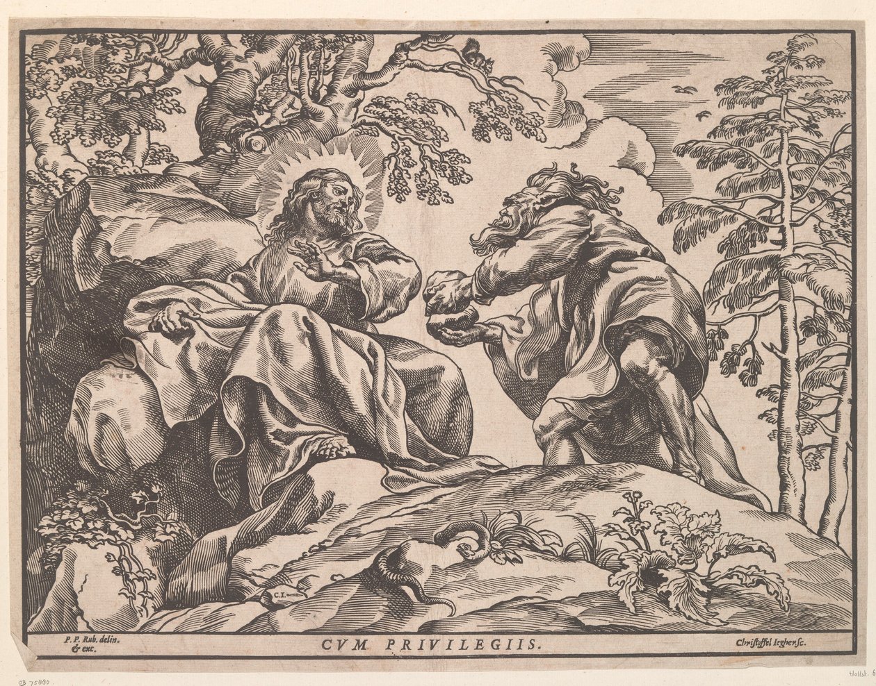 Tentação de Cristo de Christoffel Jegher