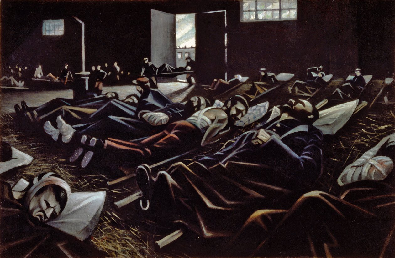 La Patrie de Christopher Richard Wynne Nevinson