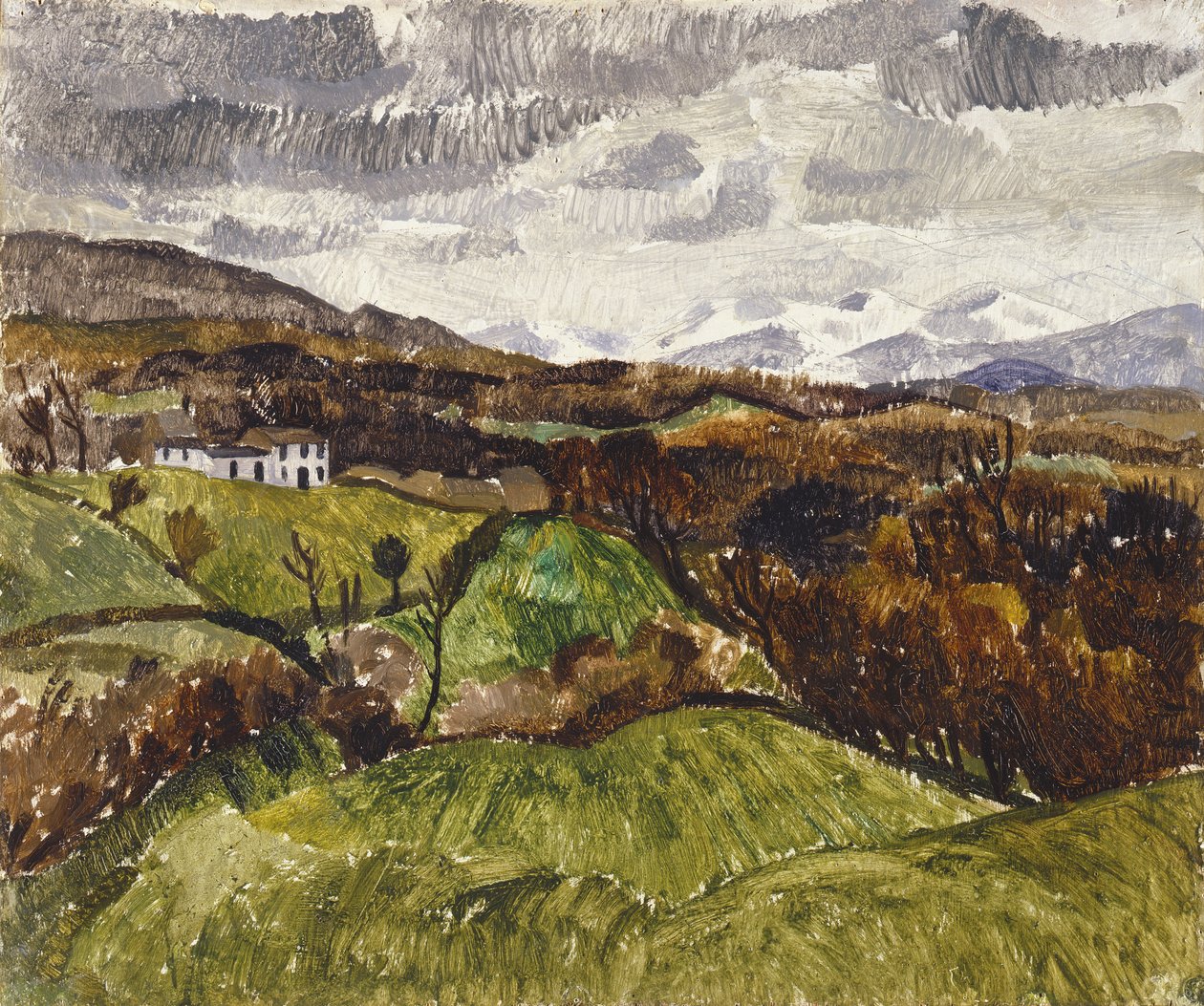 Paisagem de Cumberland de Christopher Wood