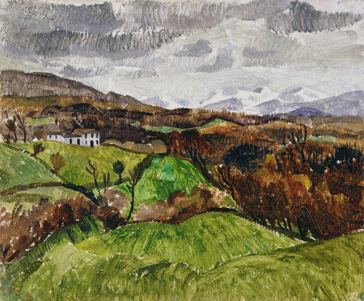 Paisagem de Cumberland de Christopher Wood