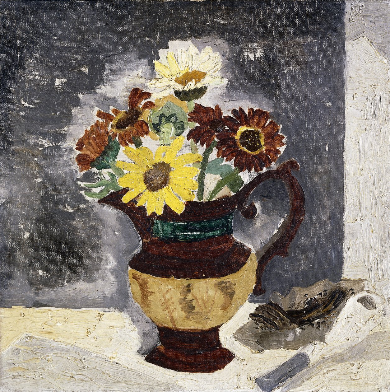 Margaridas em um jarro de brilho, St. Ives de Christopher Wood