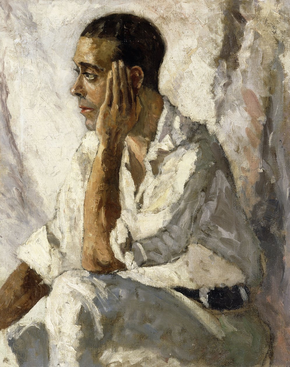 Retrato de JA Gandarillas de Christopher Wood