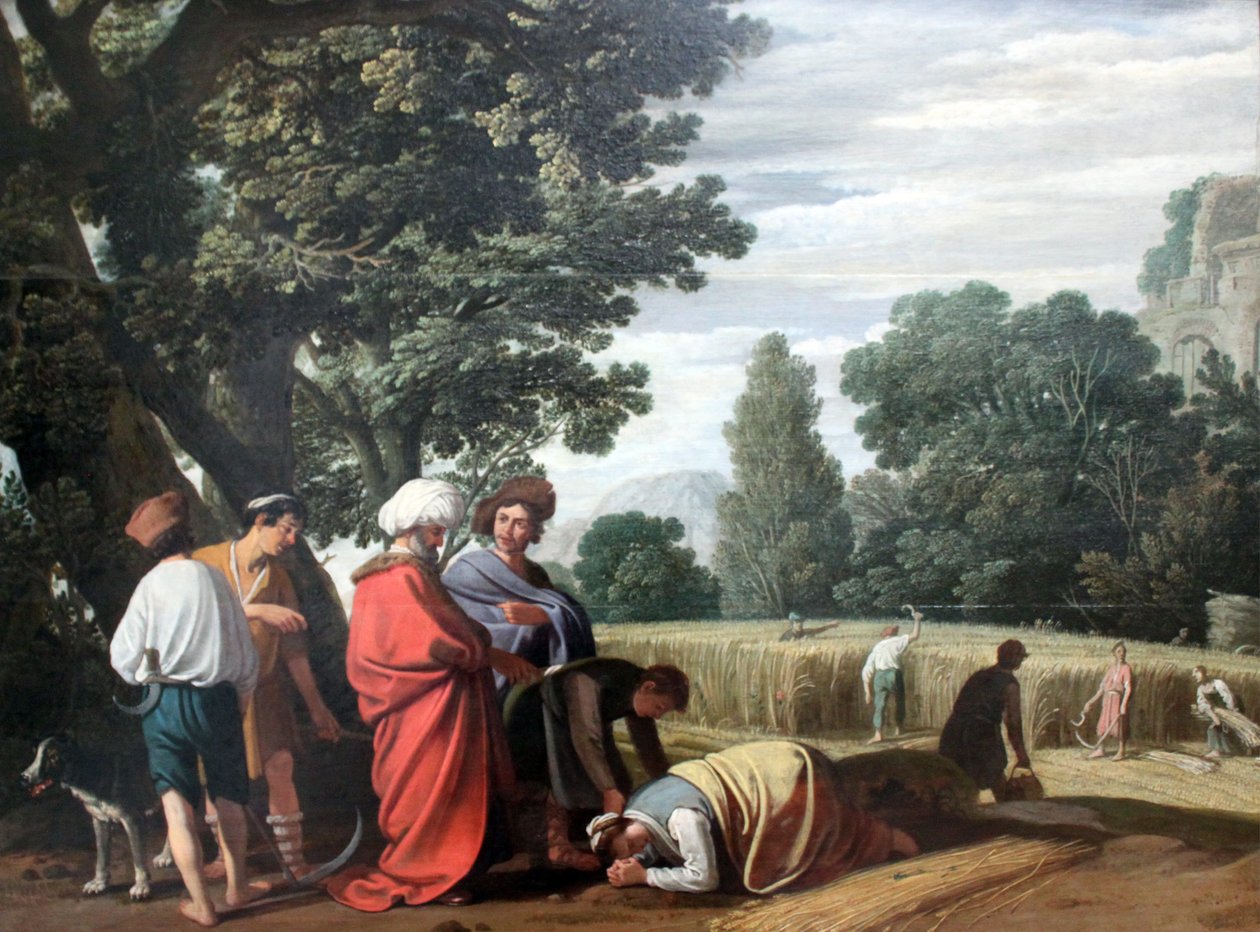 Ruth e Boaz de Claes Corneliszoon Moeyaert