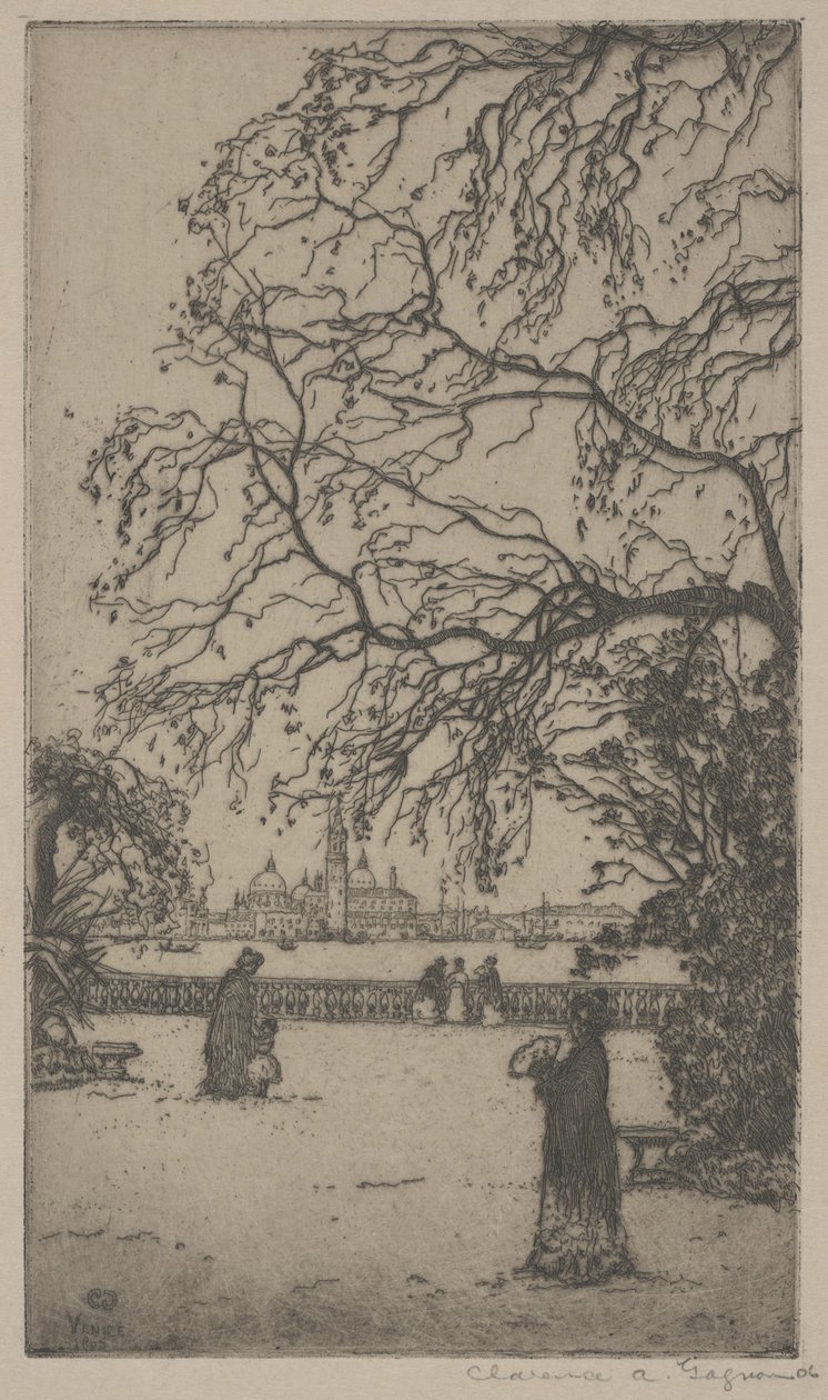 Jardini Public, Veneza de Clarence A. Gagnon