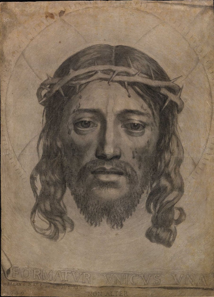 Santa Verônica de Jesus Cristo de Claude Mellan