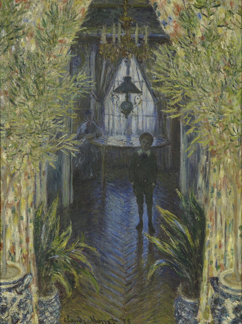 Um canto do apartamento de Claude Monet