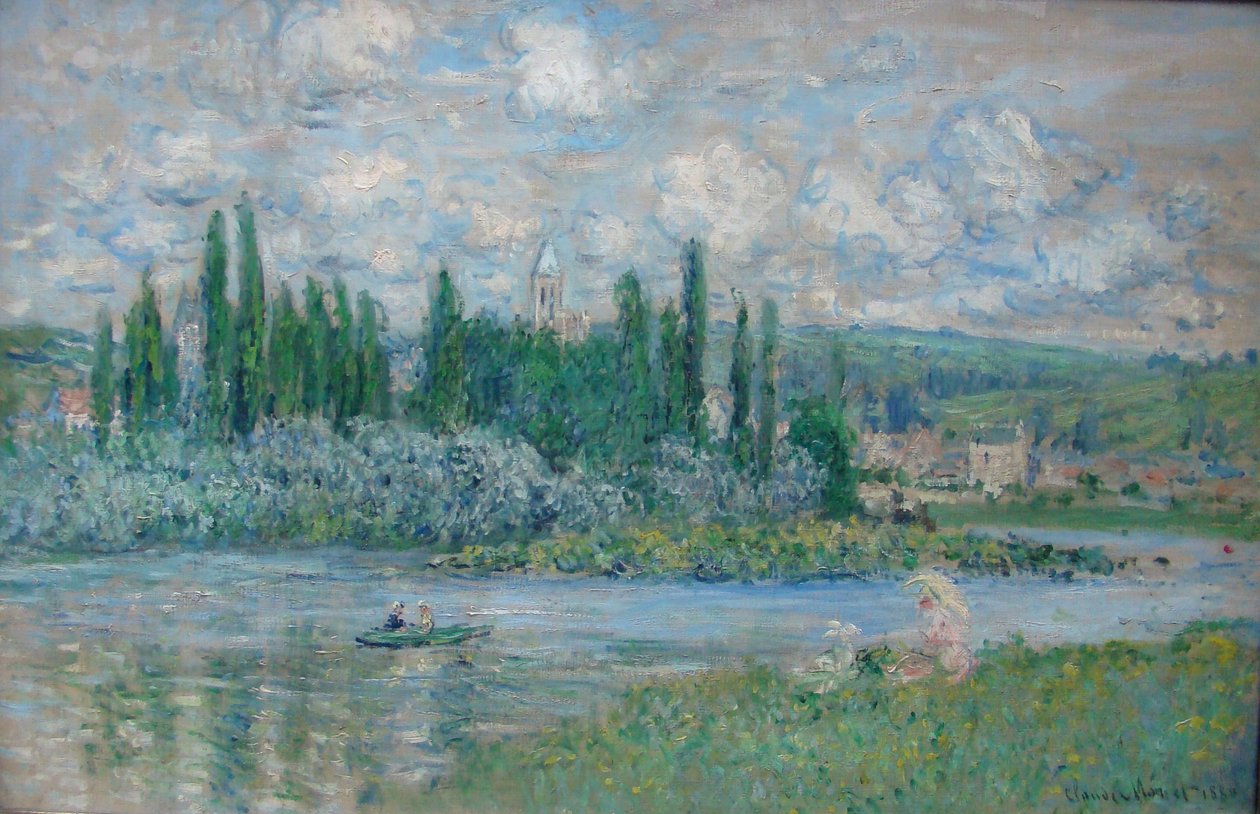 Vista, de, Vetheuil de Claude Monet