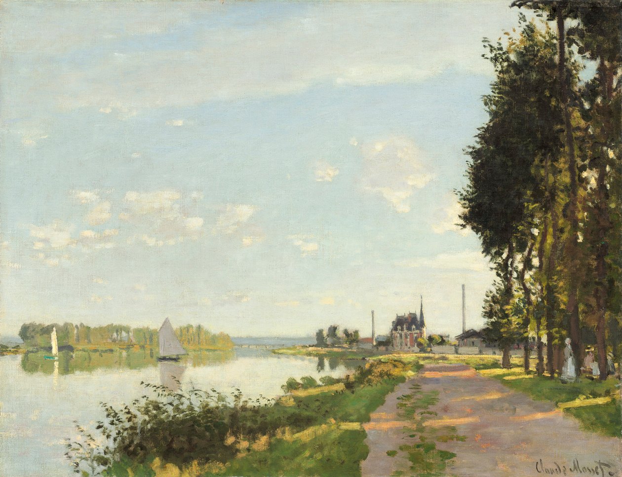 Argenteuil, c.1872 de Claude Monet