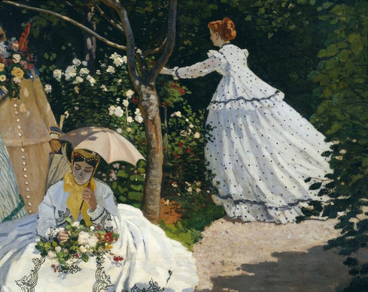 Mulheres no jardim de Claude Monet