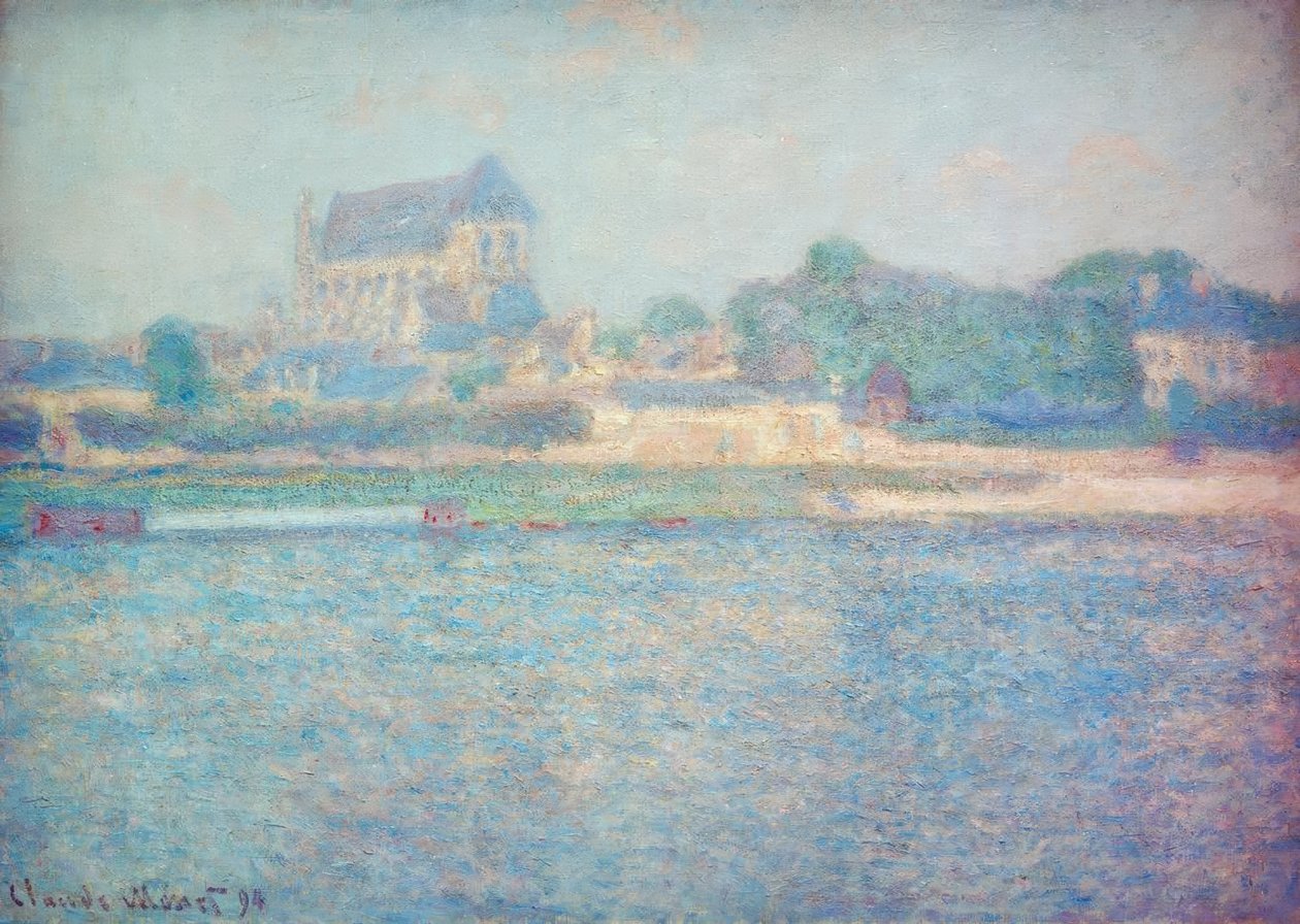 Igreja em Vernon de Claude Monet