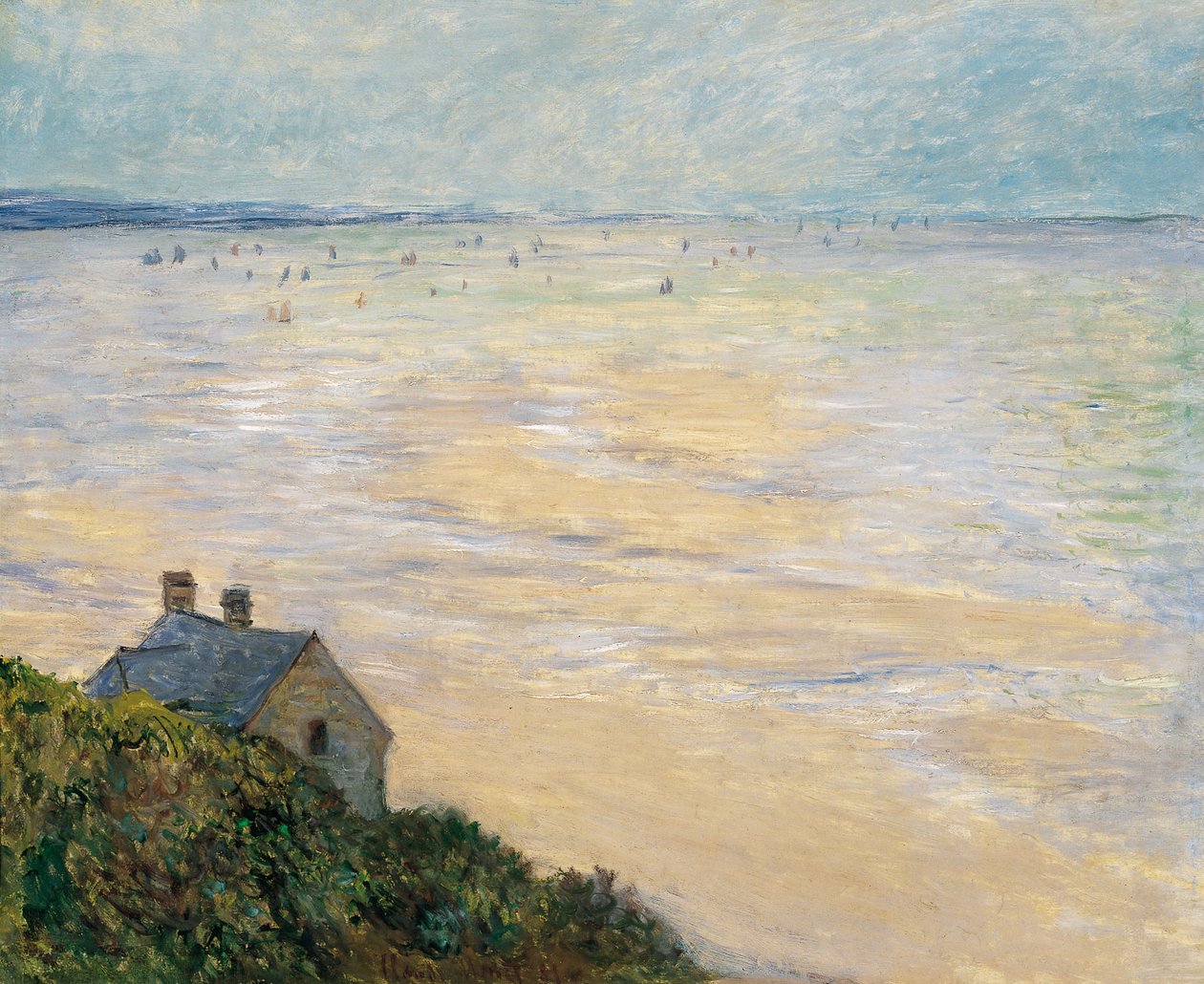 O Sena em Vetheuil (1881) de Claude Monet
