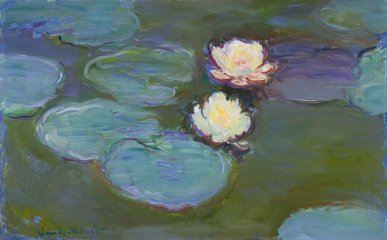 Nympheas, 1897-8 de Claude Monet