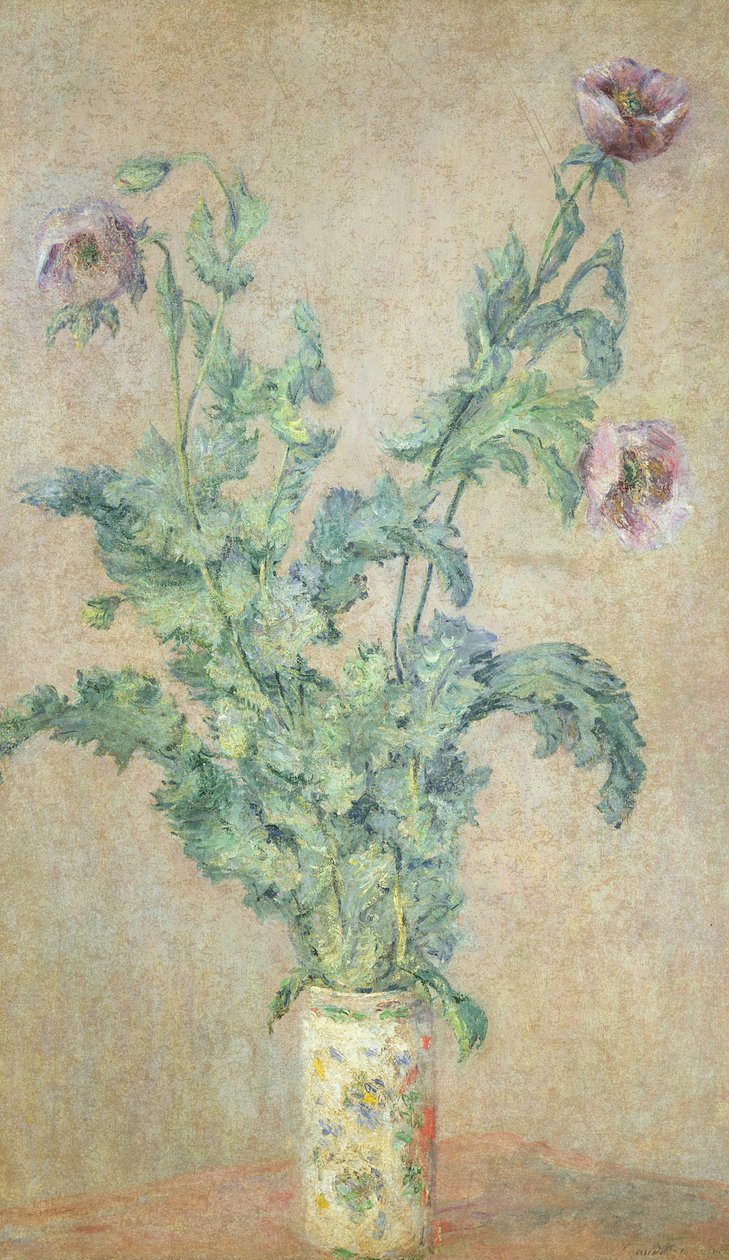 Papoulas Roxas de Claude Monet