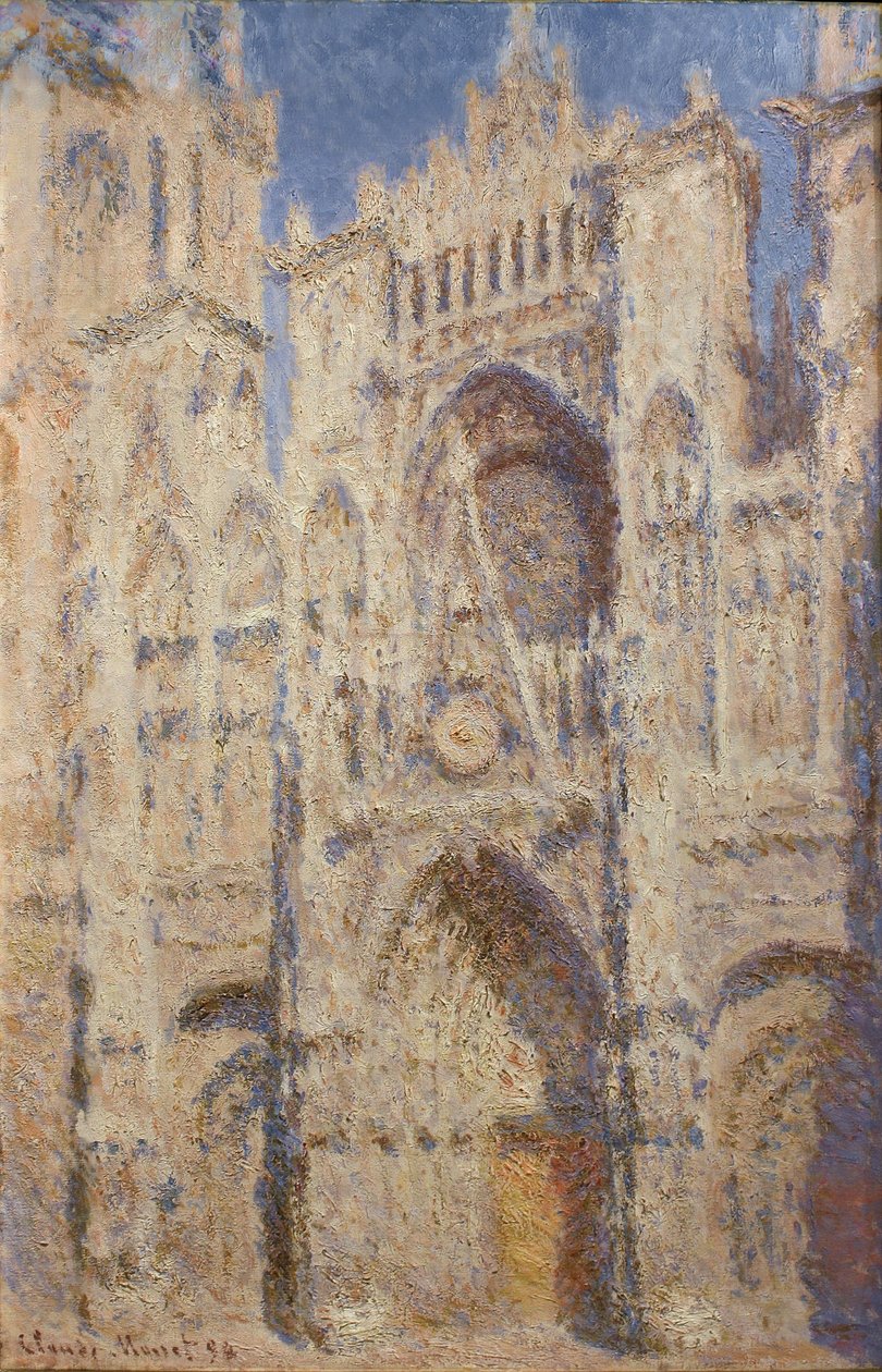 Catedral de Rouen de Claude Monet