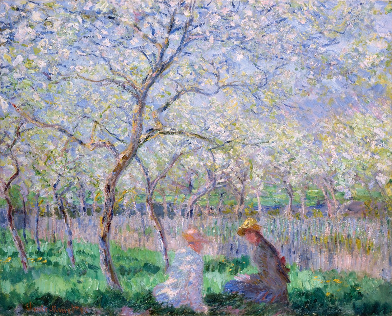 Primavera de 1886 de Claude Monet