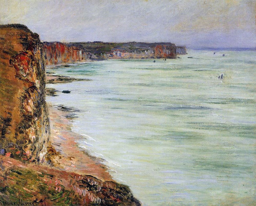 Tempo tranquilo Pourville de Claude Monet