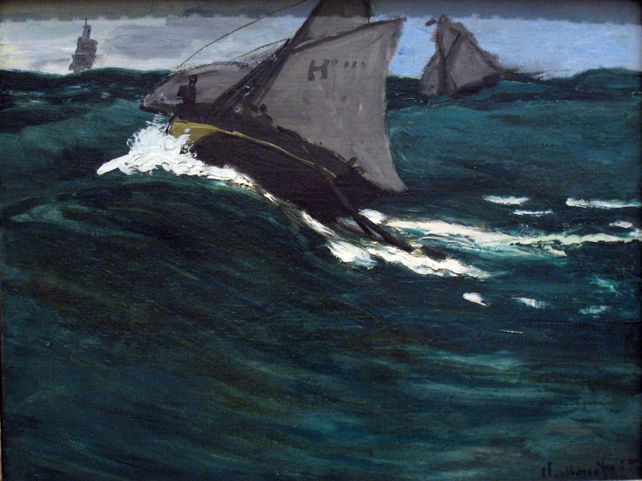 A onda verde de Claude Monet