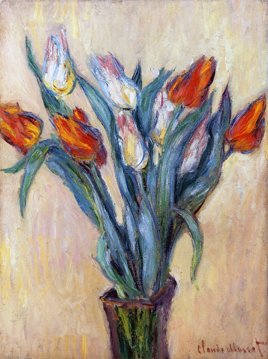 Tulipas, 1885 de Claude Monet