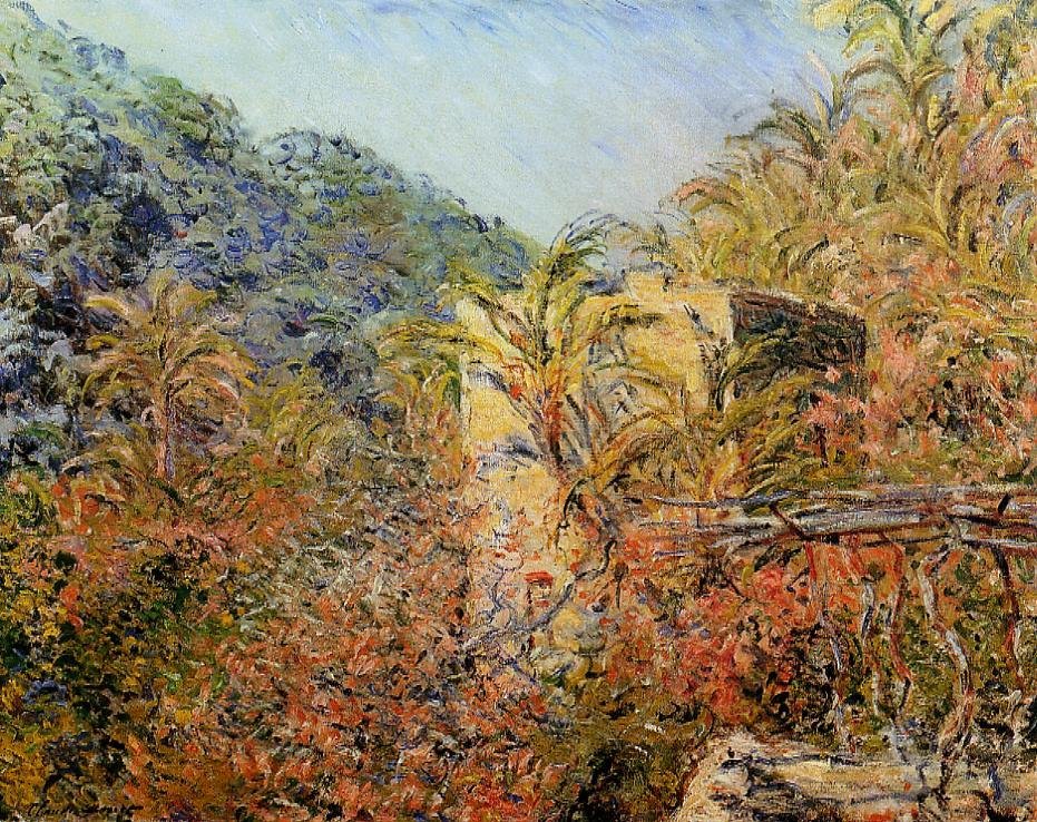 Vale do Sasso. Efeito sol de Claude Monet