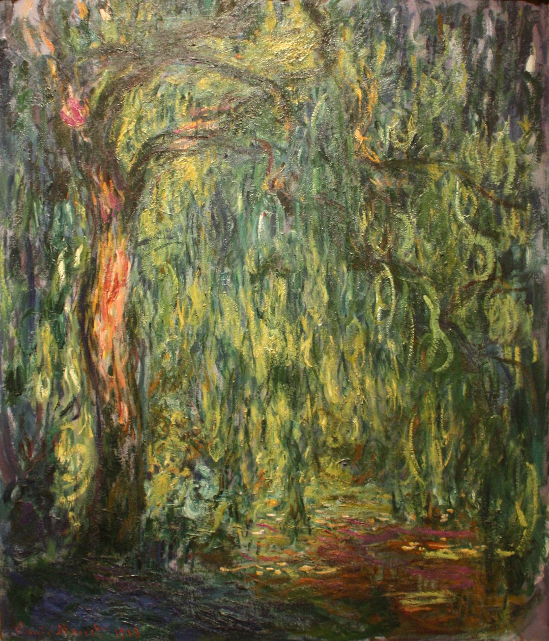 Salgueiro-chorão de Claude Monet