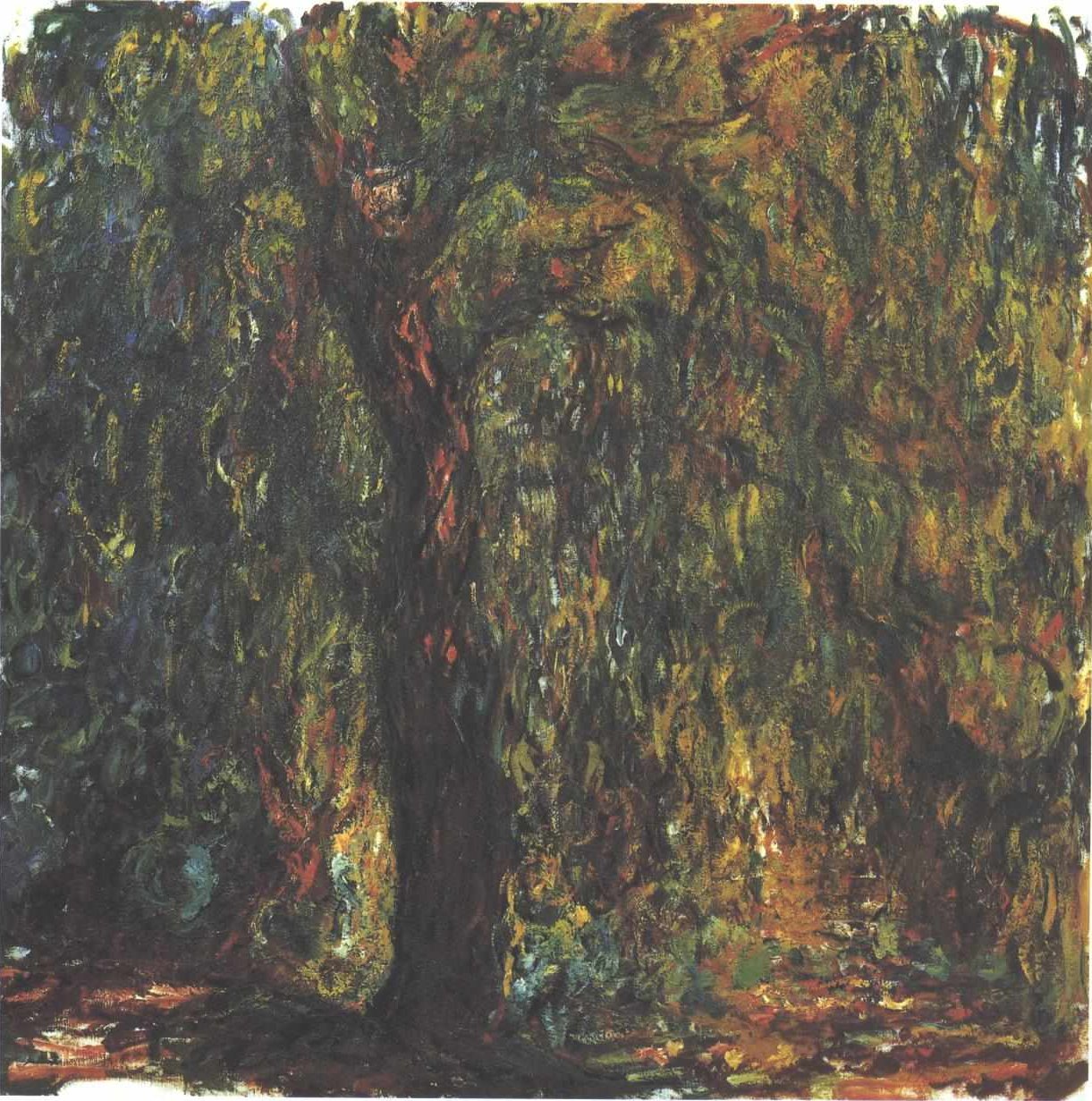 Salgueiro-chorão de Claude Monet