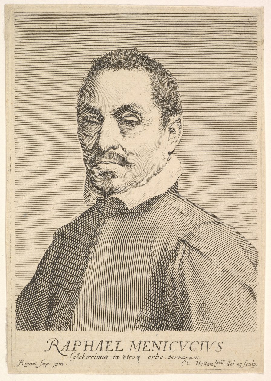 Raffaello Menicucci. de Claude Mellan