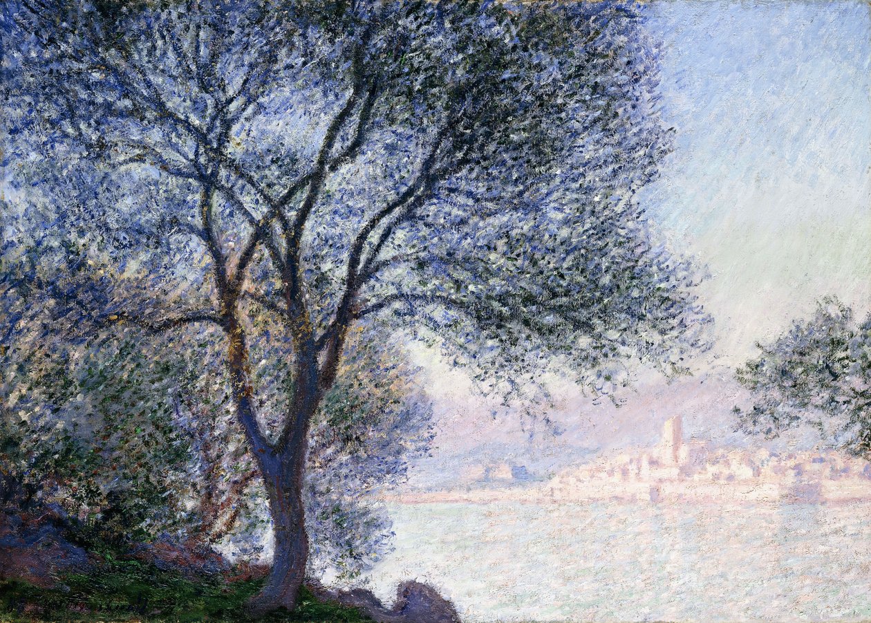 Antibes visto do Salis, 1888 de Claude Monet