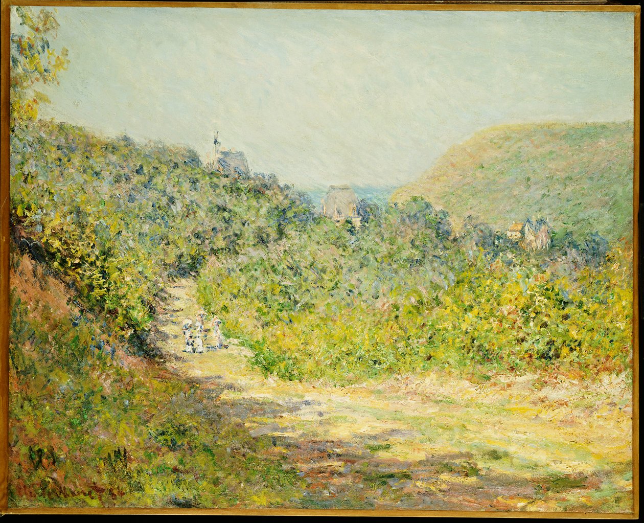 Aux Petites Dalles, 1884 de Claude Monet