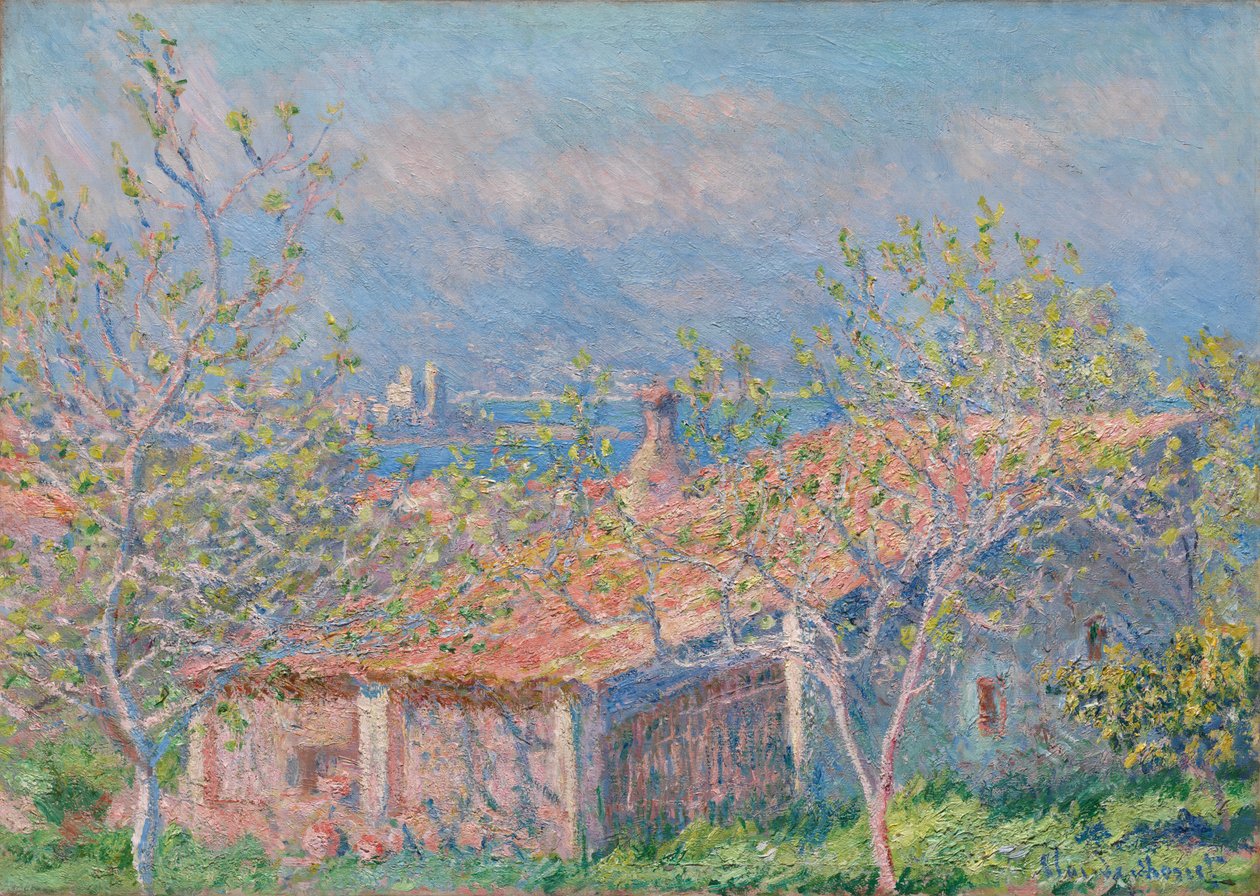 Casa do Jardineiro em Antibes de Claude Monet