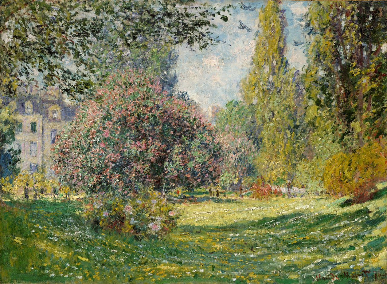 Paisagem: O Parc Monceau de Claude Monet
