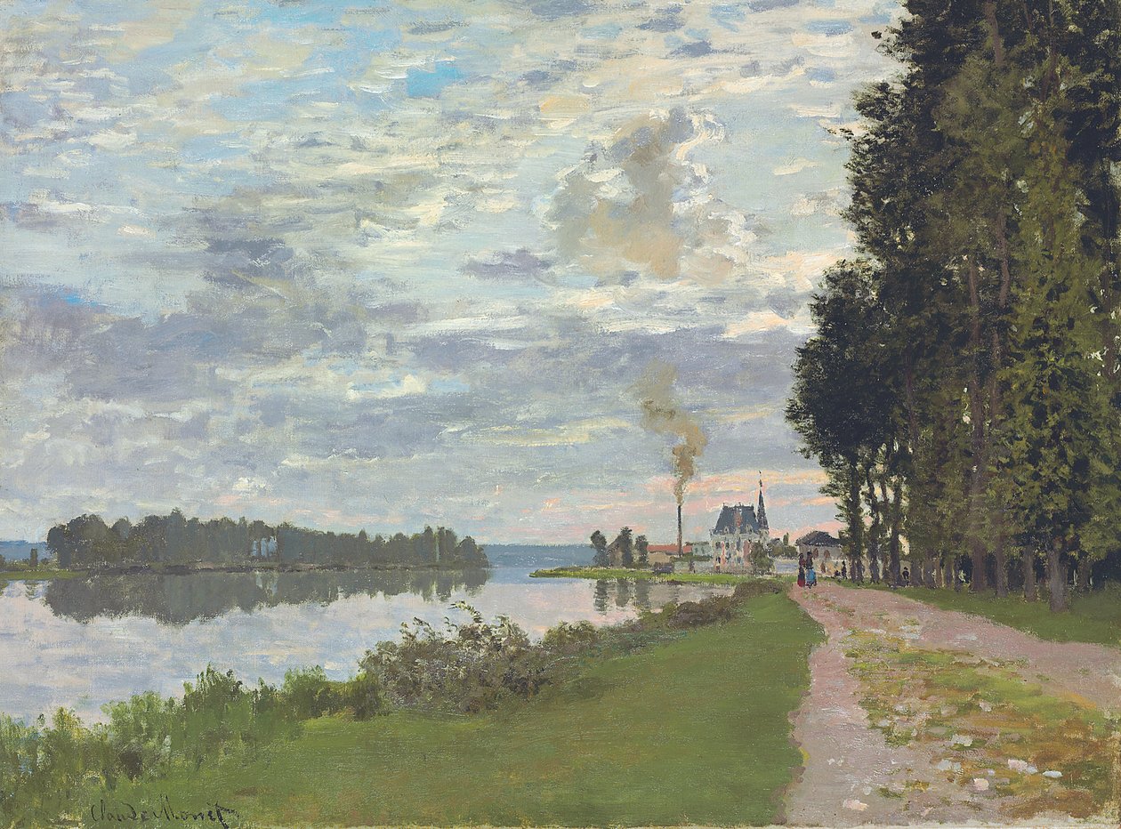 Passeio de Argenteuil de Claude Monet
