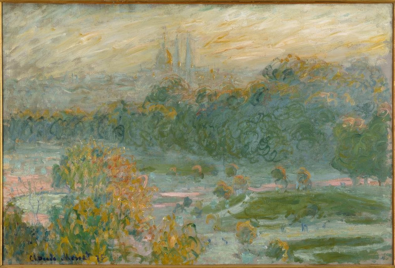 As Tulherias de Claude Monet