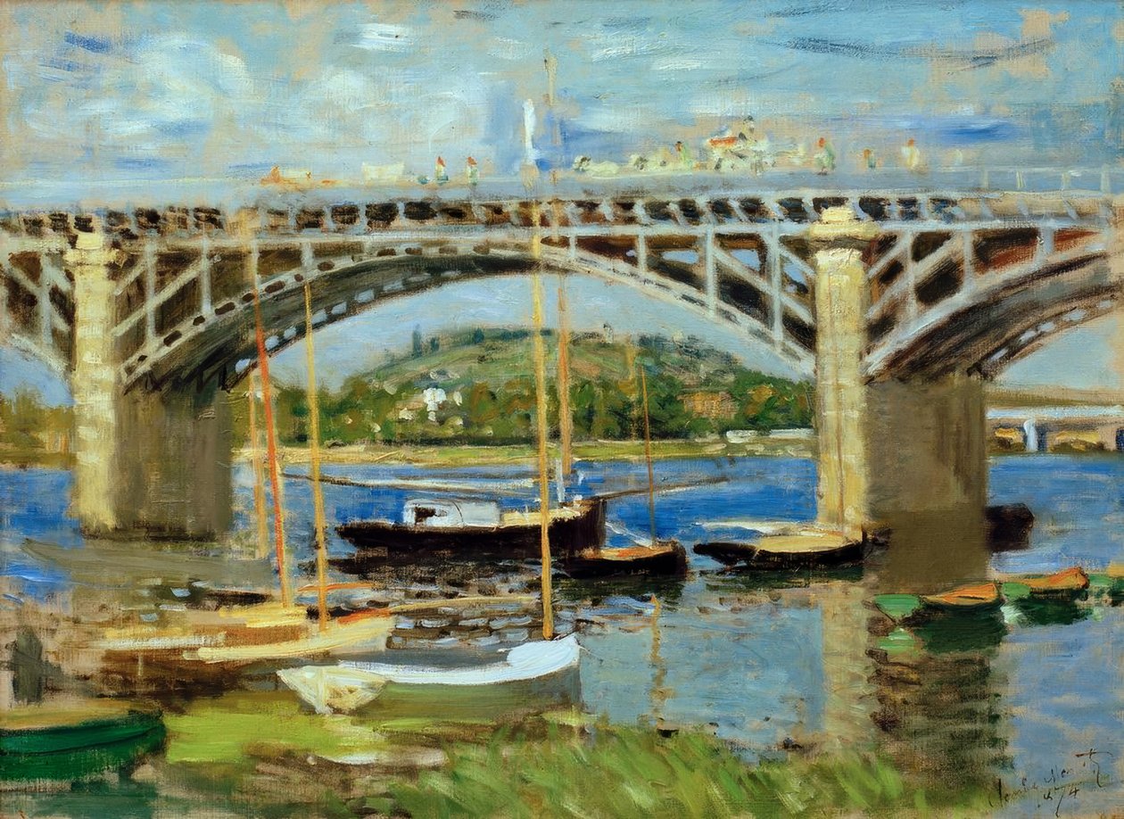 Ponte Sena de Argenteuil de Claude Monet