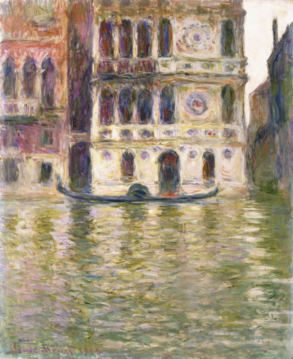 O Palazzo Dario de Claude Monet