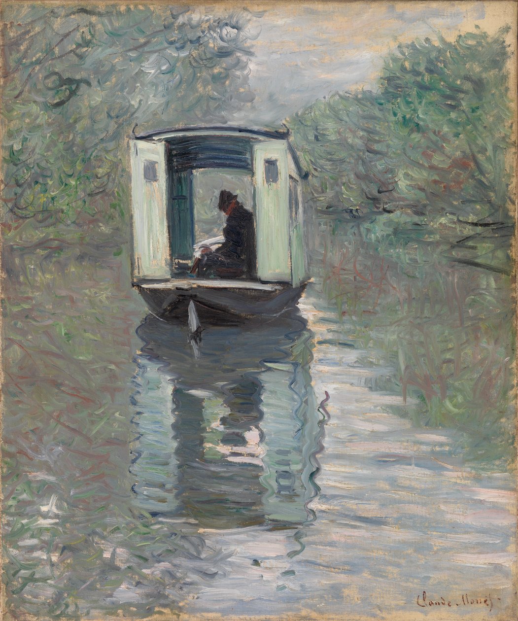 O Estúdio Barco de Claude Monet