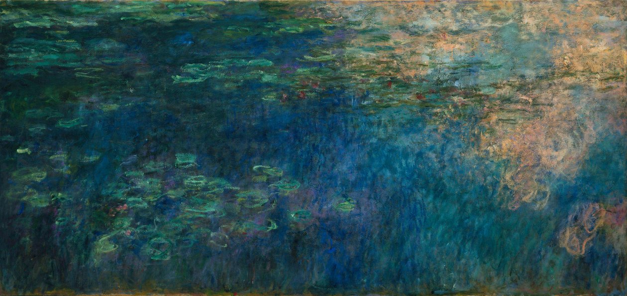 As ninfeias (óleo sobre tela de Claude Monet