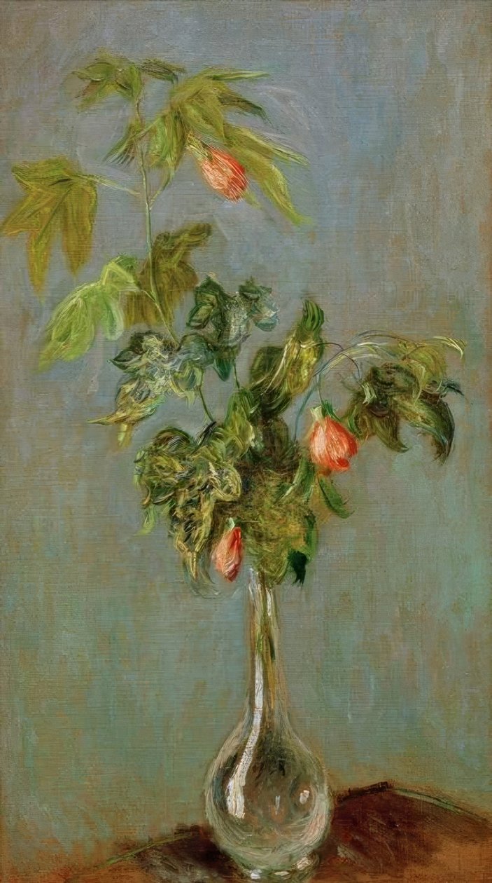 Vaso de flores de Claude Monet