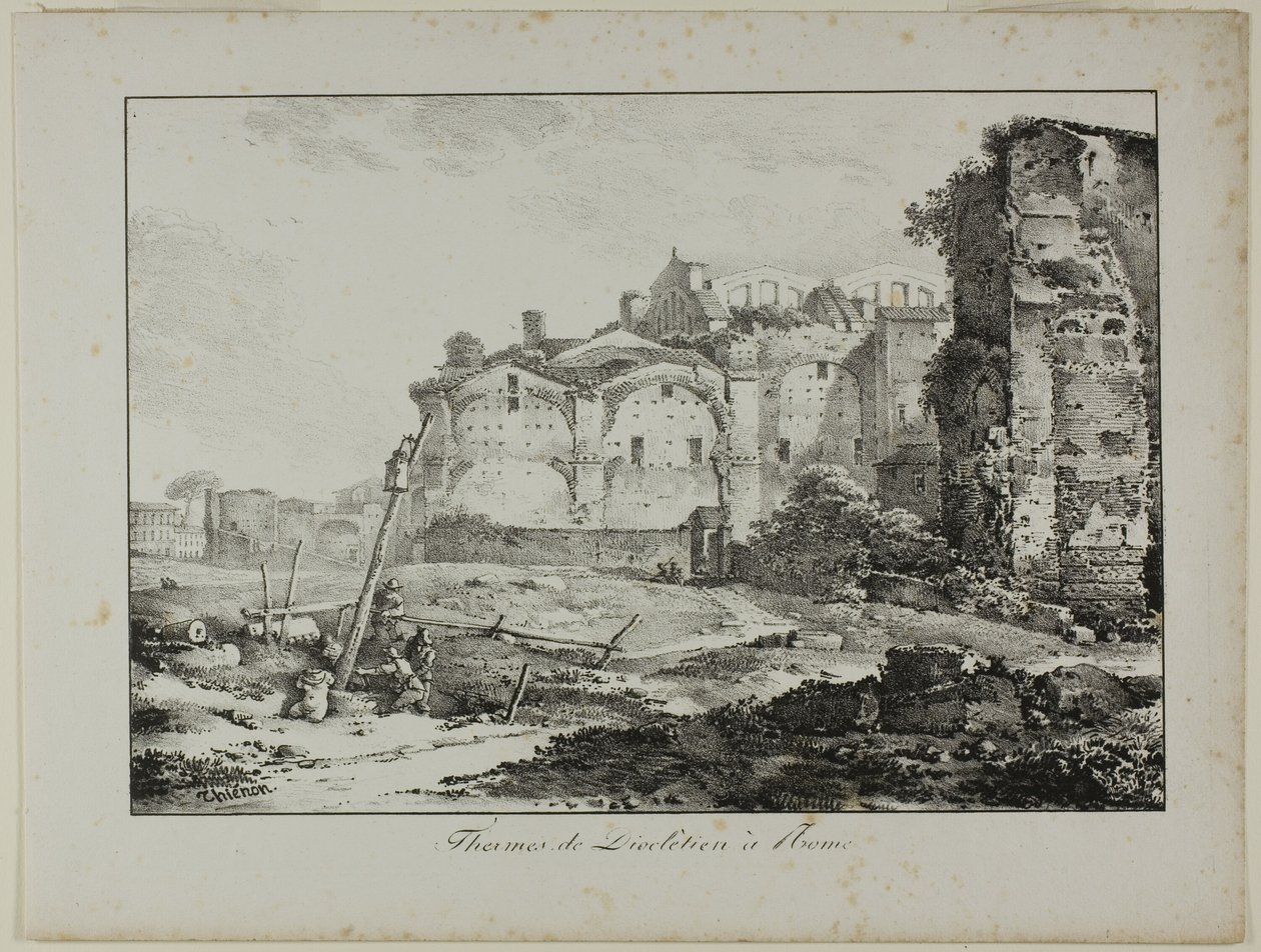 Banhos de Diocleciano, Roma de Claude Thienon