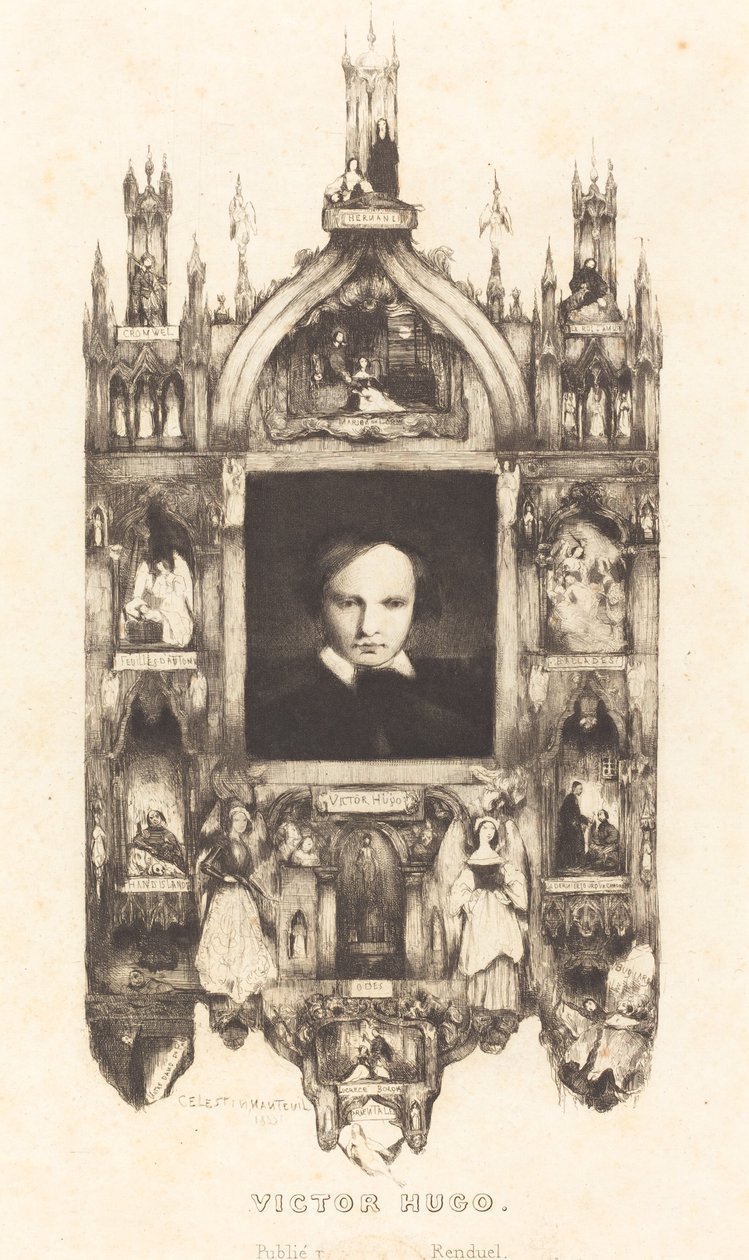 Victor Hugo de Célestin Nanteuil