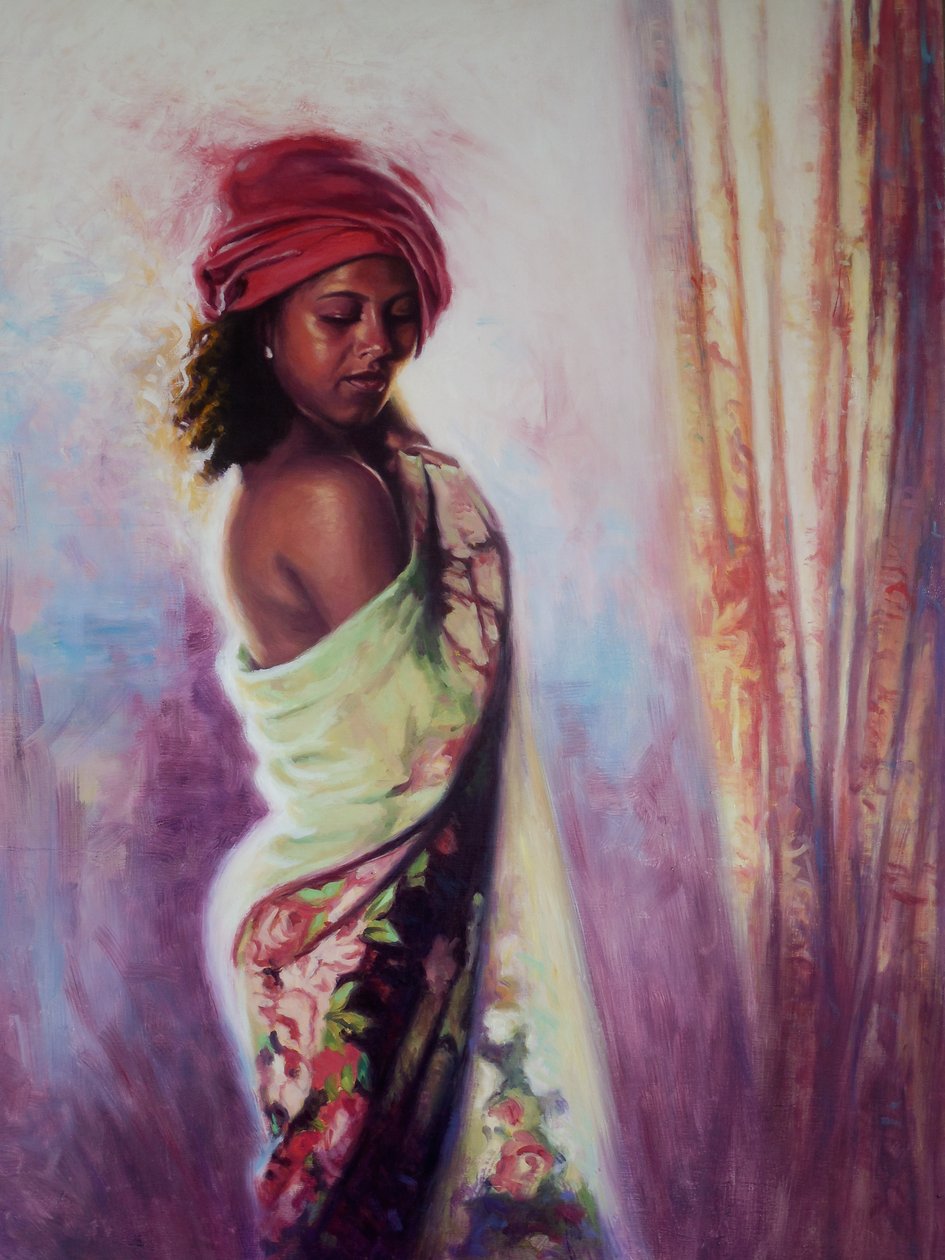 O Turbante Vermelho, 2015, de Colin Bootman