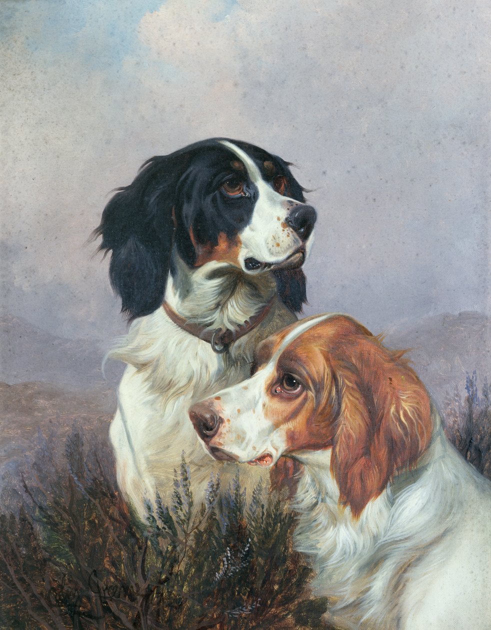 Setters em um mouro, 1892 de Colin Graeme