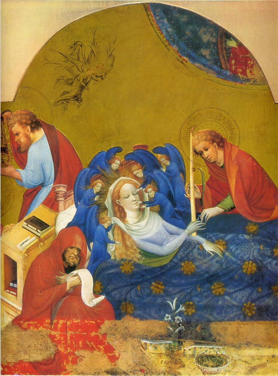 Dormição da Virgem Maria de Conrad von Soest