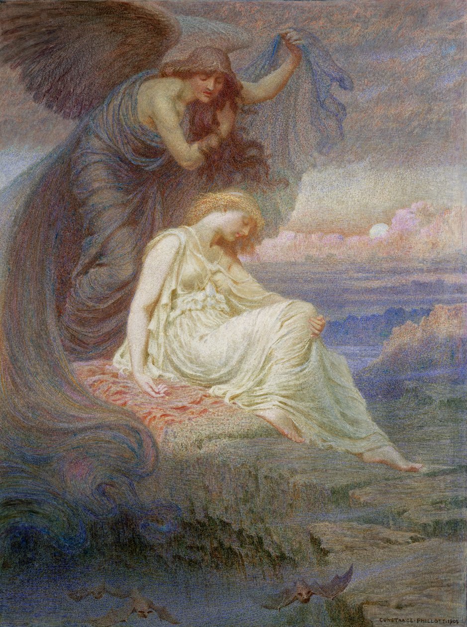 Espírito da noite, 1905 de Constance Phillott