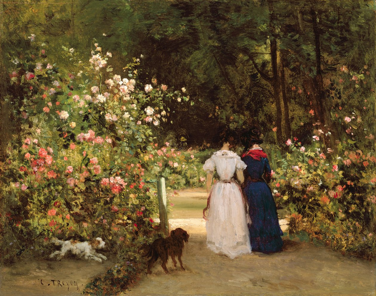 Passeio de Constant Emile Troyon