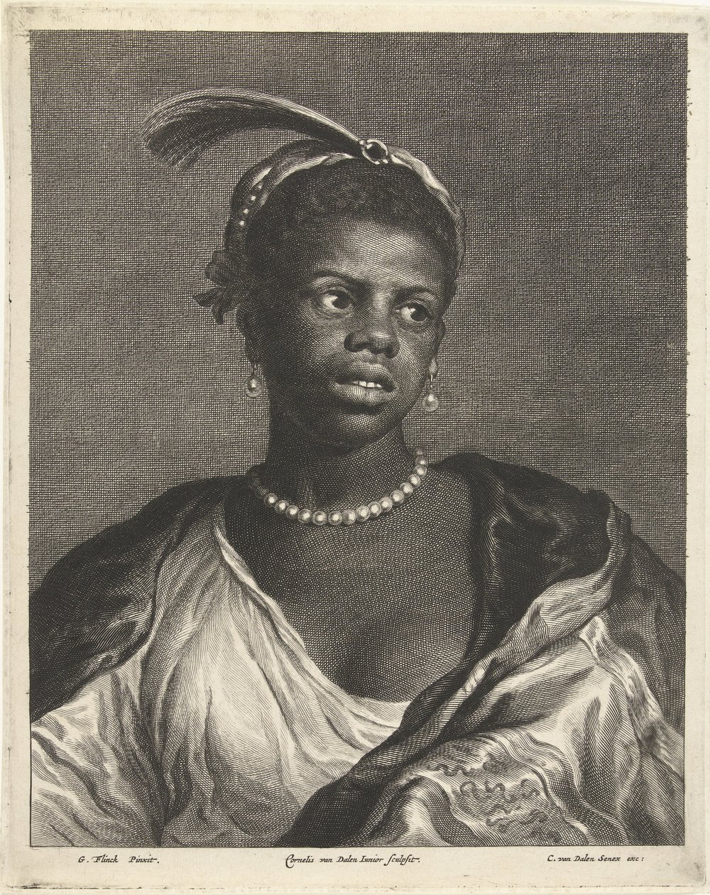 Garota Negra de Cornelis van Dalen II